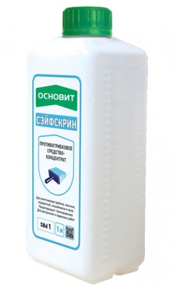 Противогрибковое средство-концентрат ОСНОВИТ СЭЙФСКРИН SBd1 1 литр