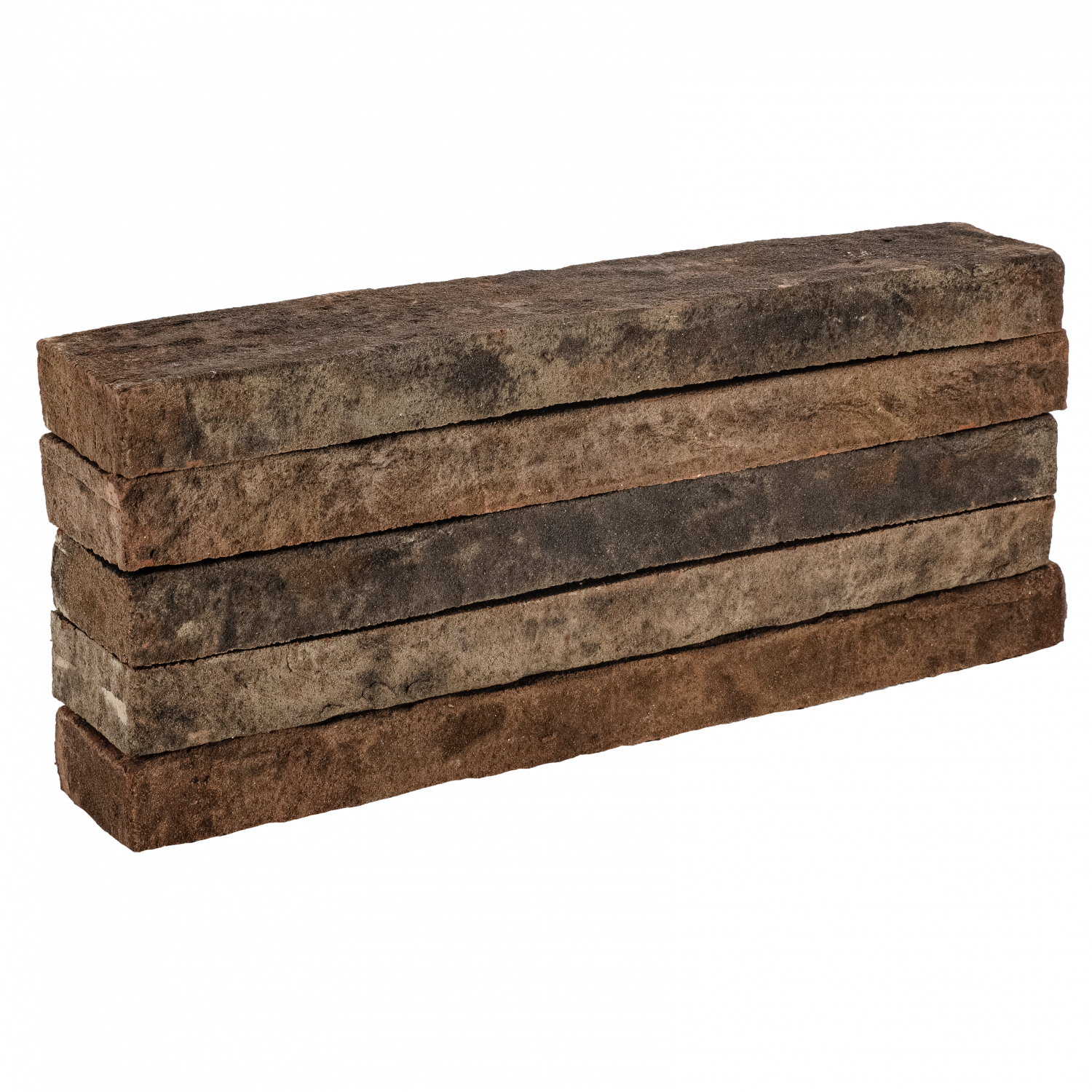 Кирпич клинкерный длинного формата Печора LS029 Тандем, 475х85х40