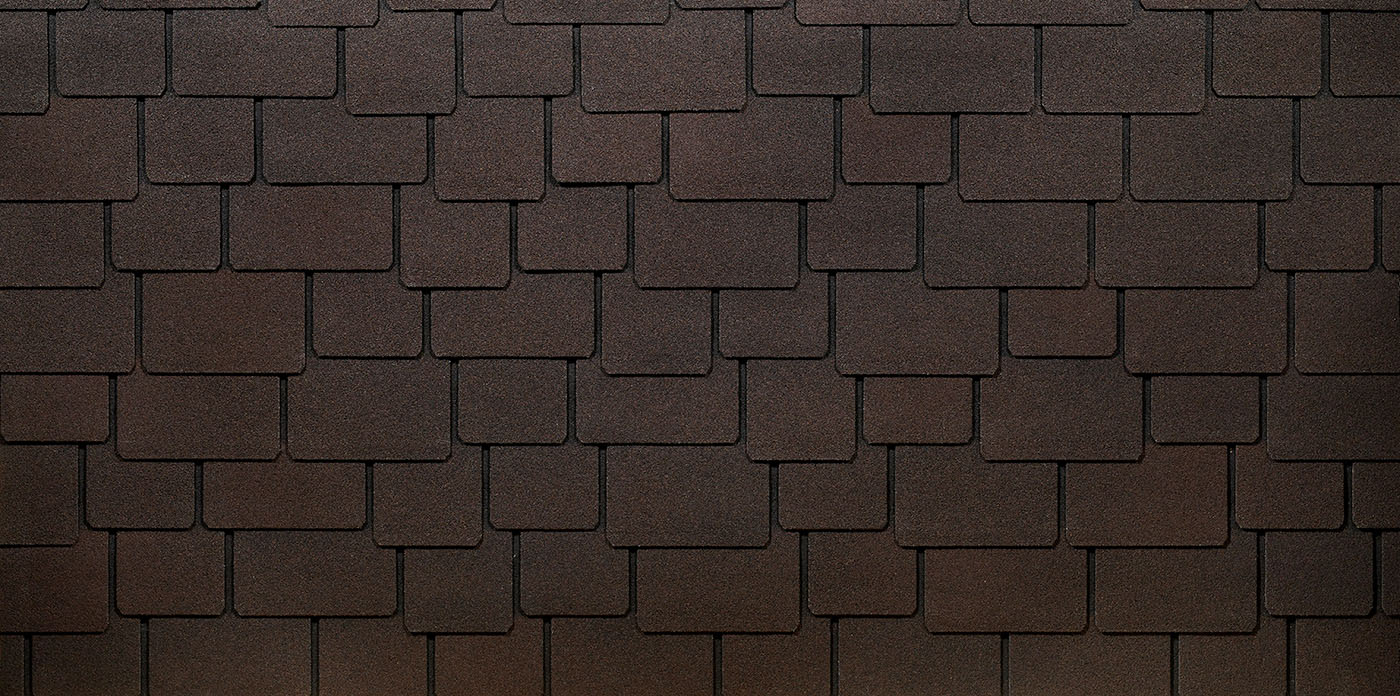 Гибкая черепица Döcke PIE, PREMIUM Саппоро Зрелый каштан (2,4 м2)
