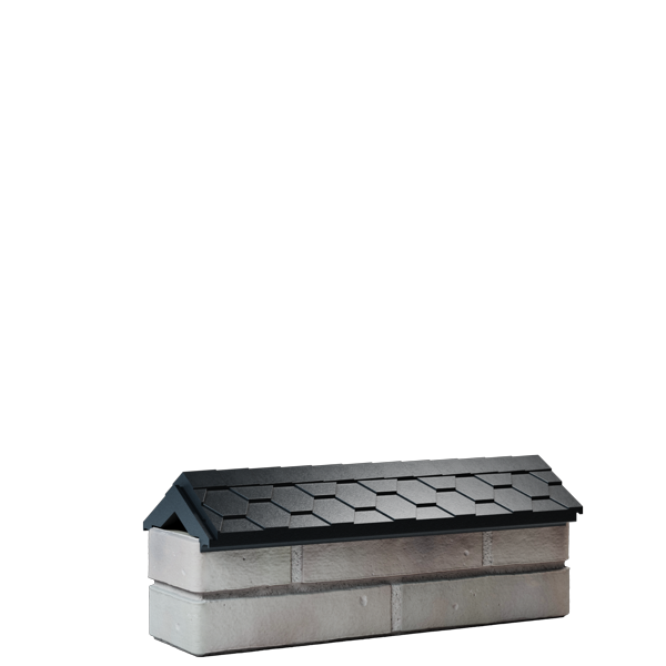 Парапет everest 500x180 чёрный