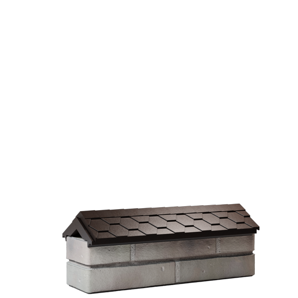 Парапет everest 500x180 коричневый