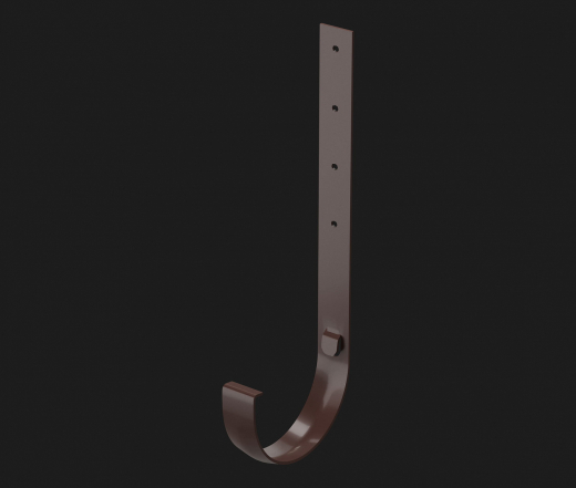 кронштейн желоба метал шоколад