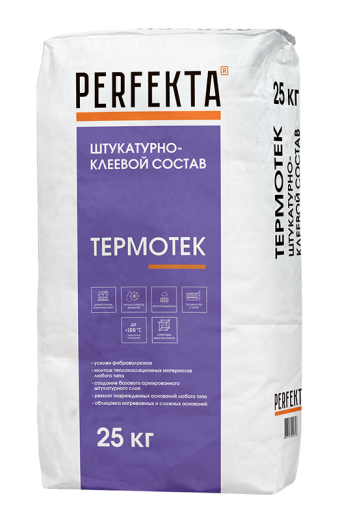 0282 Штукатурно-клеевой состав Термотек, 25 кг