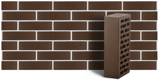 темно-коричневый гладкий 1НФ