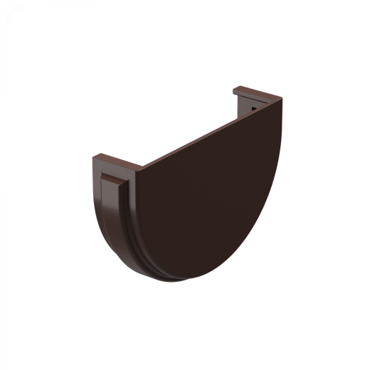 Заглушка желоба шоколад