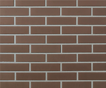 Кирпич лицевой 1НФ полнотелый Brunis коричневый М-500, LODE